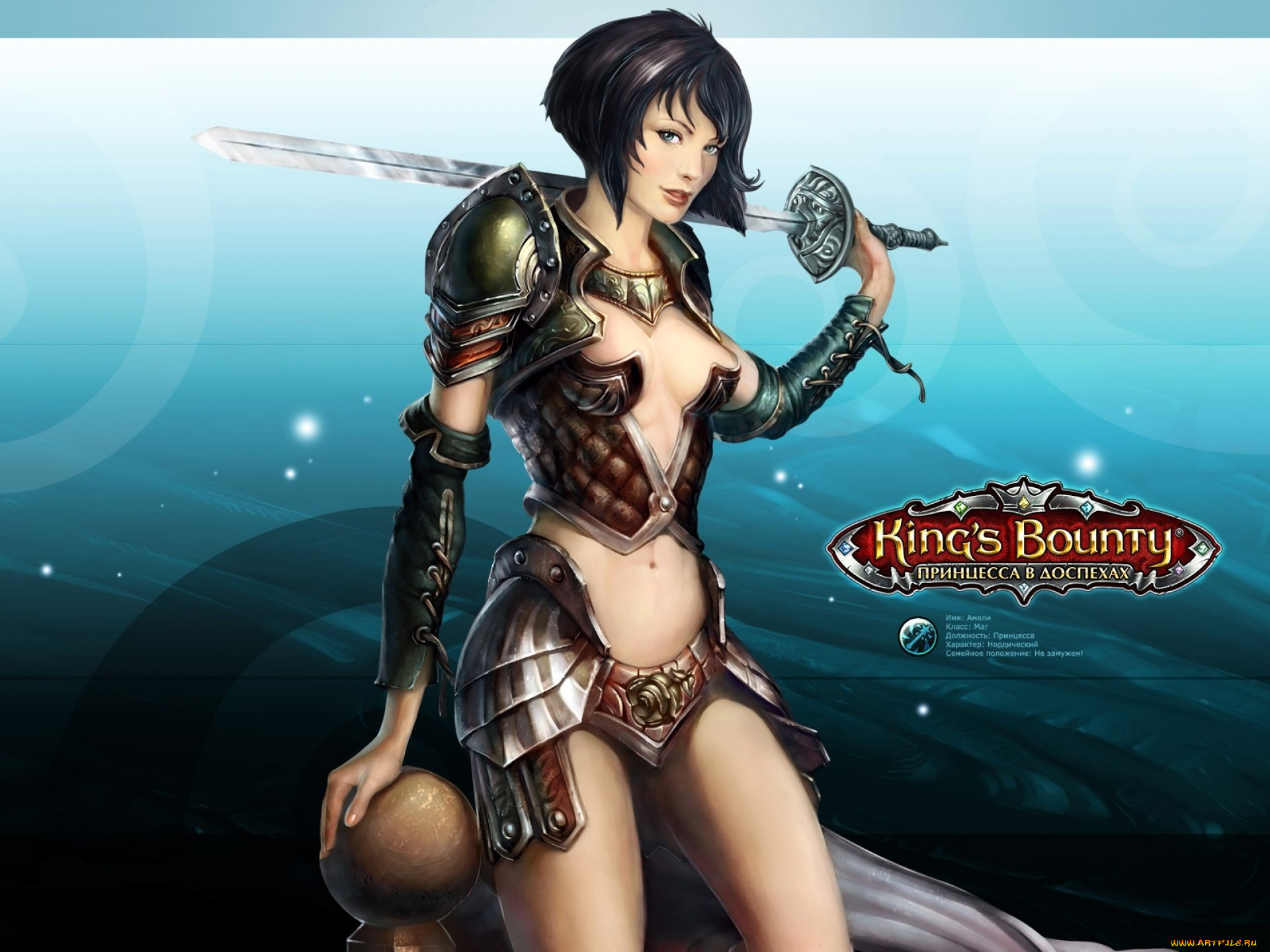  , king`s bounty,  armored princess, , 